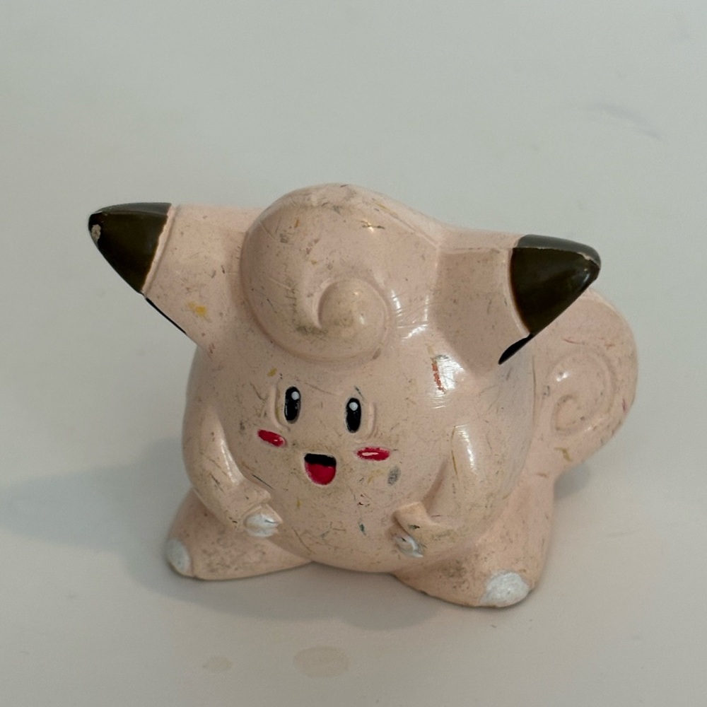 Clefairy PVC Figure Pocket Monsters #5 Vtg Mini Pokemon Auldey Tomy Toy 90s 1.5”